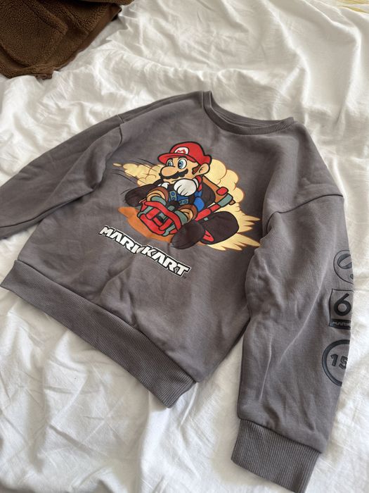 Худі Zara 128 і лонг слів Super Mario