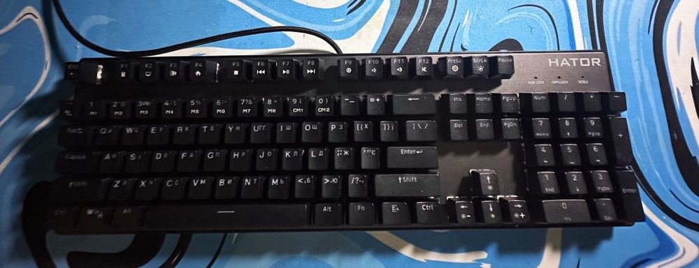 Ігрова клавіатура Hator starfall rainbow