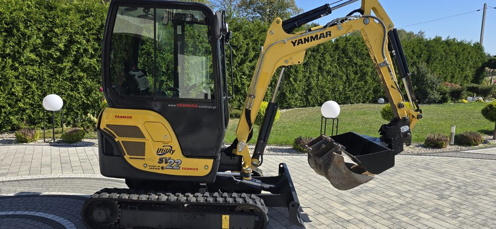 Minikoparka yanmar sv22 1Wlasciciel w Pl  Brutto  Mocna koparka