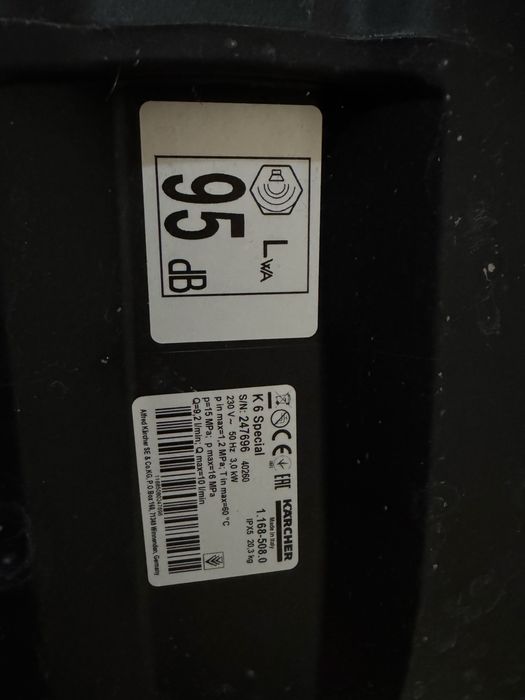 karcher k6 special