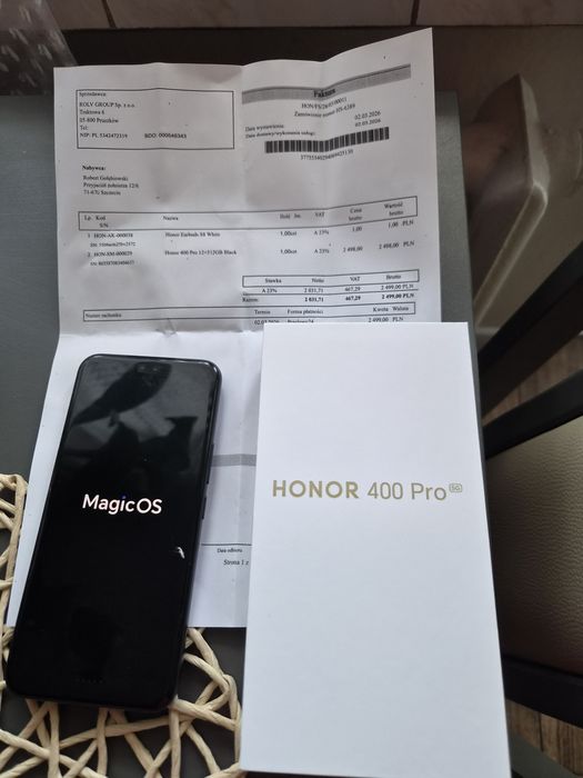 Honor 400 pro- sklep honorstore.pl