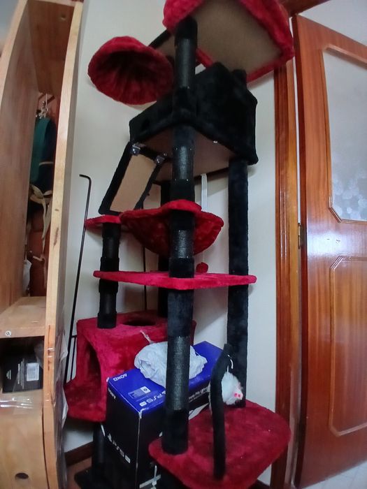 Arranhador torre gatos