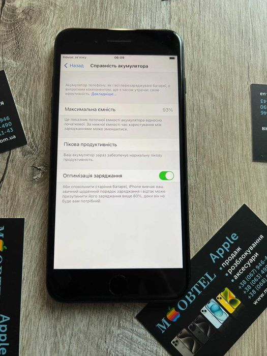 iPhone 8 Plus 64gb neverlock айфон акб 93%