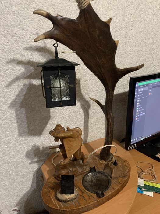 Настільна лампа(мисливська)