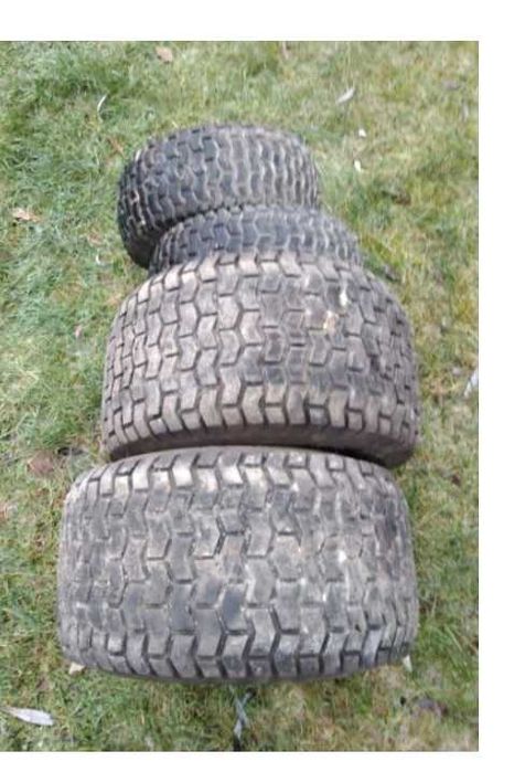 traktorek kosiarka Husqvarna , koła,