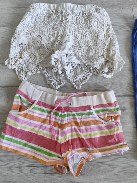 Getry spodenki 110 H&M koronka