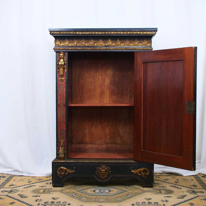 Armário Napoleão III estilo Boulle