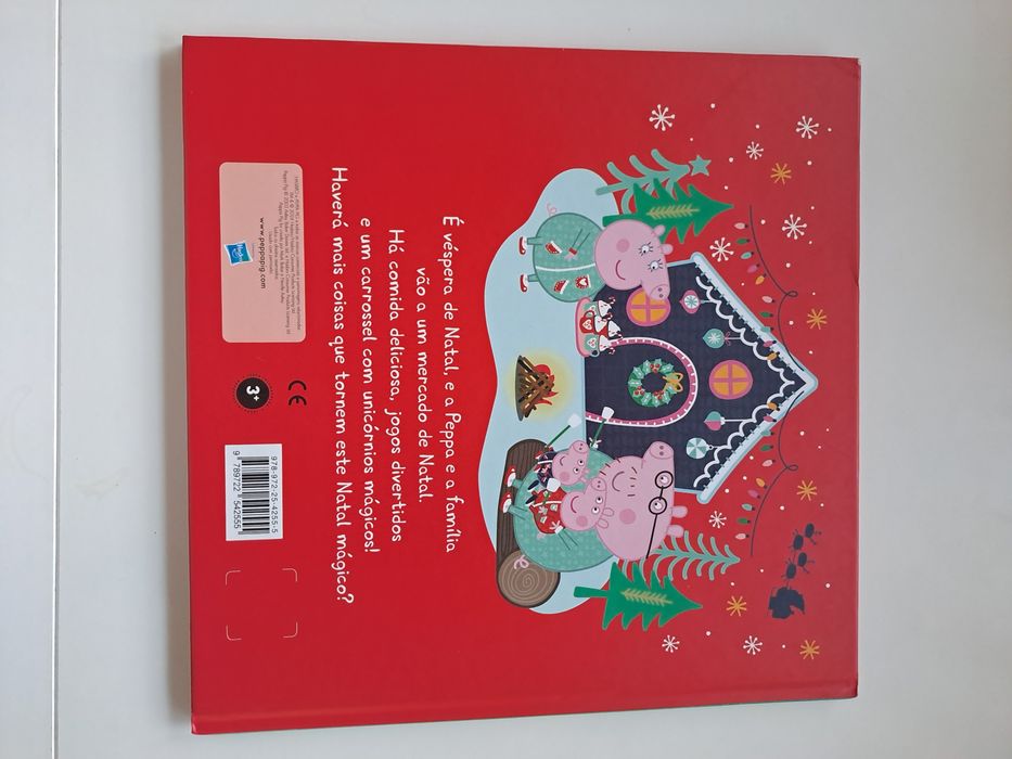 Livro O Natal Mágico da Peppa