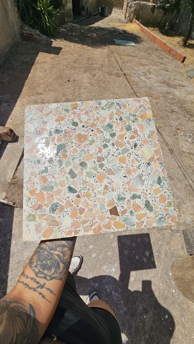Mosaicos antigos (granilhe, terazzo)