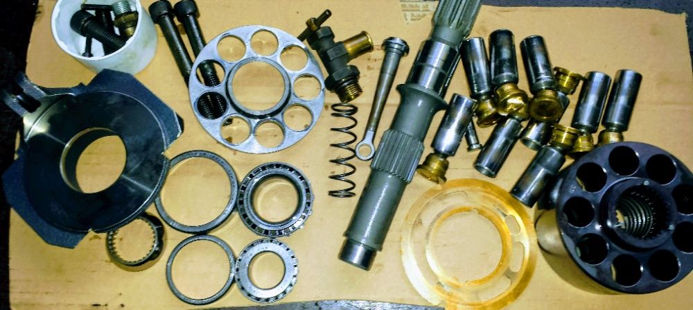 Pompa główna hydrauliki CAT 428E po regeneracji