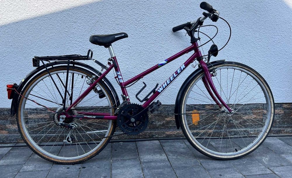 Підлітковий на 24" колесах\ фірма Willer\ На 18 швидкостях\ 120-150см