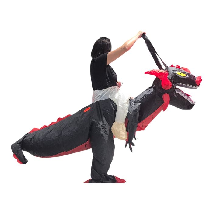 Nadmuchiwany kostium smoka dla dorosłych