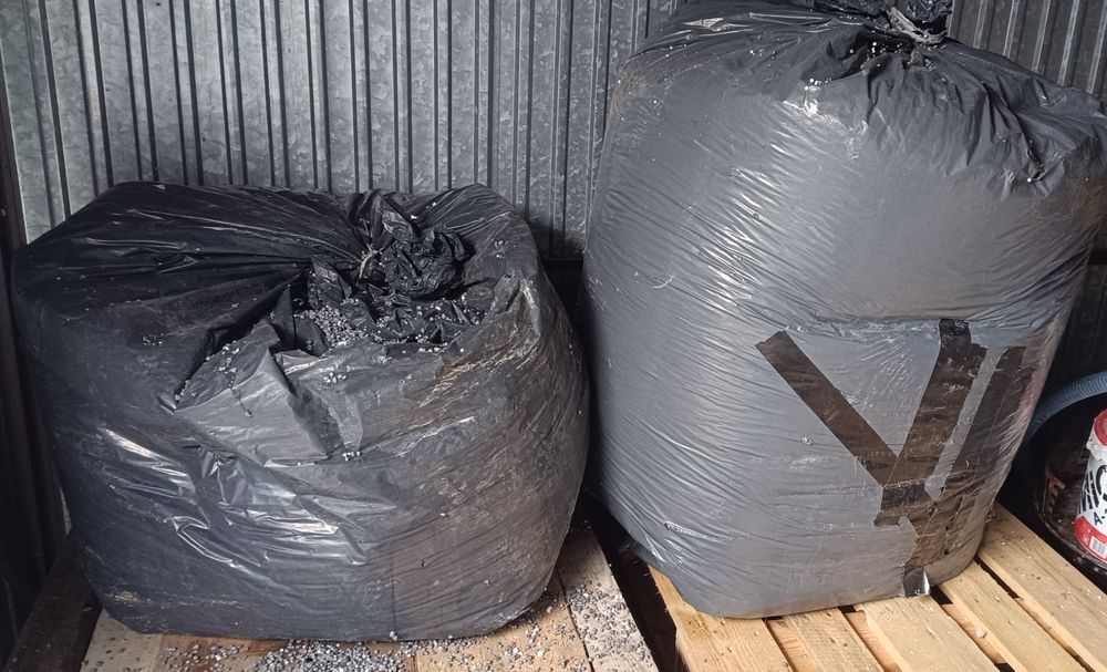 Granulat styropianu cena za  2 worki