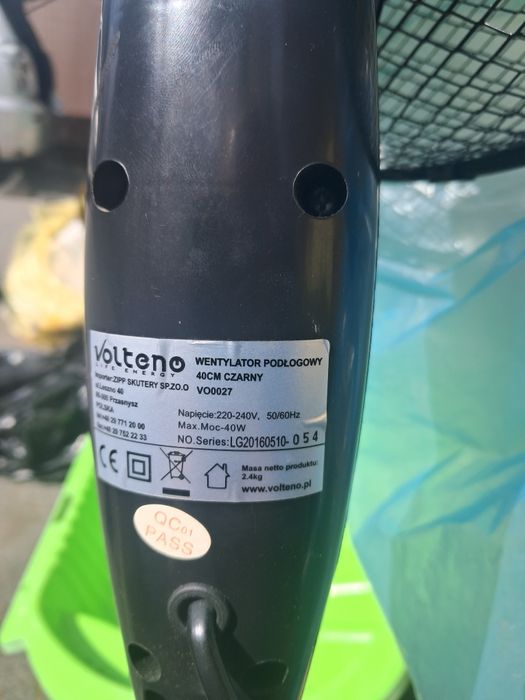 Wentylator podłogowy volteno VO0027
