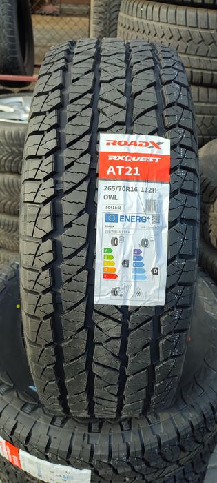 265/70R16 4x4  RXQUEST AT21 wielosezonowe białe napisy 4x4 całoroczne