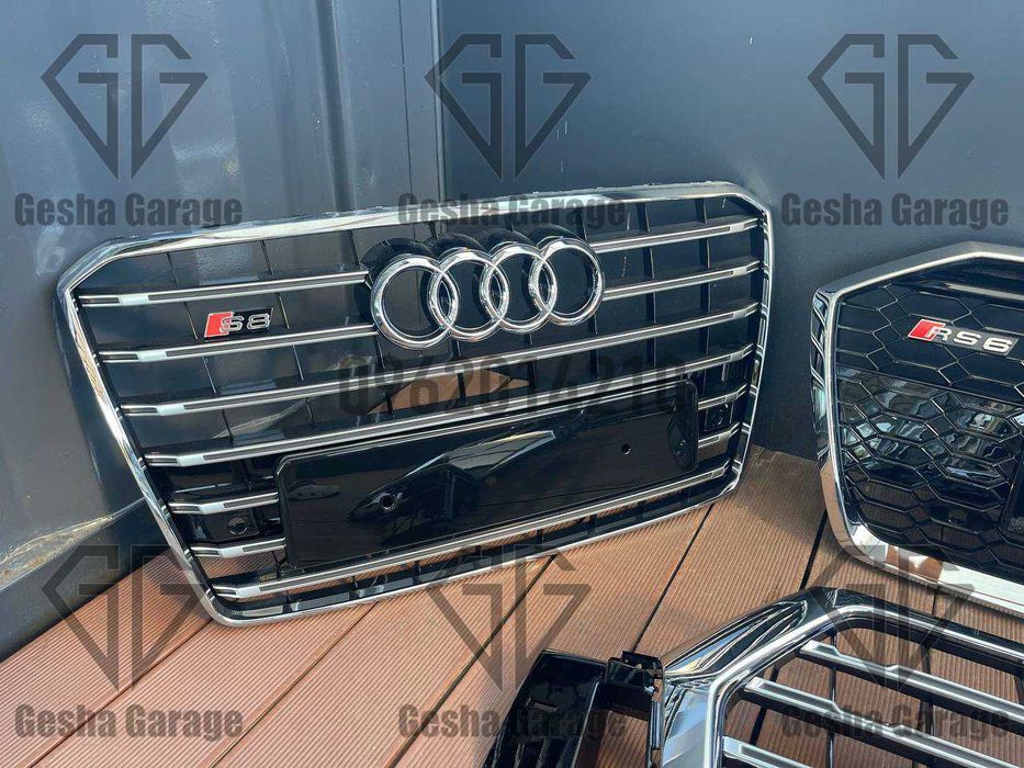 Решітка Решетка Audi Ауді Ауди Q3 Q5 Q7 Q8 SQ5 З ЯКІСНОГО ABS-ПЛАСТИКУ