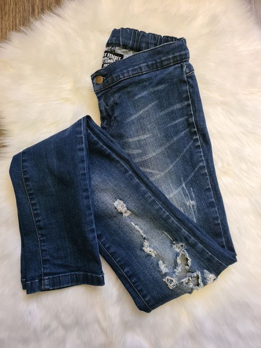 Качественные джинсы сккини от just female, XS/S