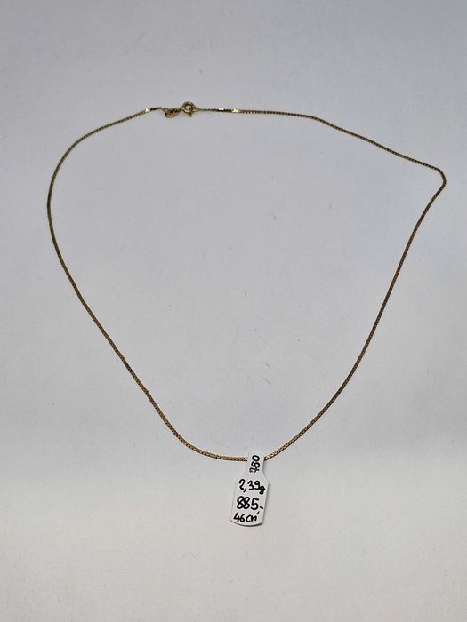 Łańcuszek Złoty Męski 2,39g 46cm P750 * Komis Madej Gorlice