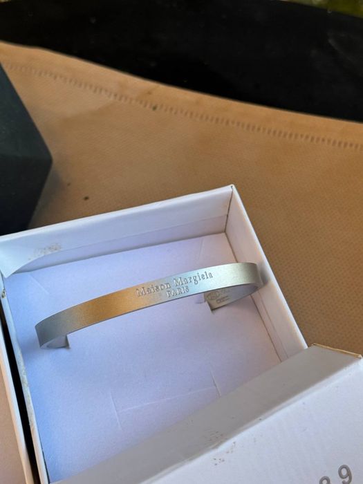 Браслет Maison Margiela мужской серебряный Мейсон Марджела MM6