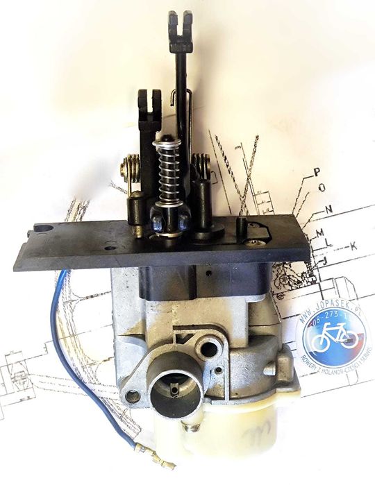 Gaźnik BING / TK do roweru z silnikiem SACHS 301 spartamet SAXONETTE