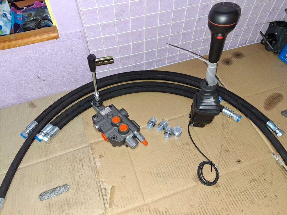 Гідророзподільник распределитель 1 секція Р40-80-120; 40, 80, 120 л.