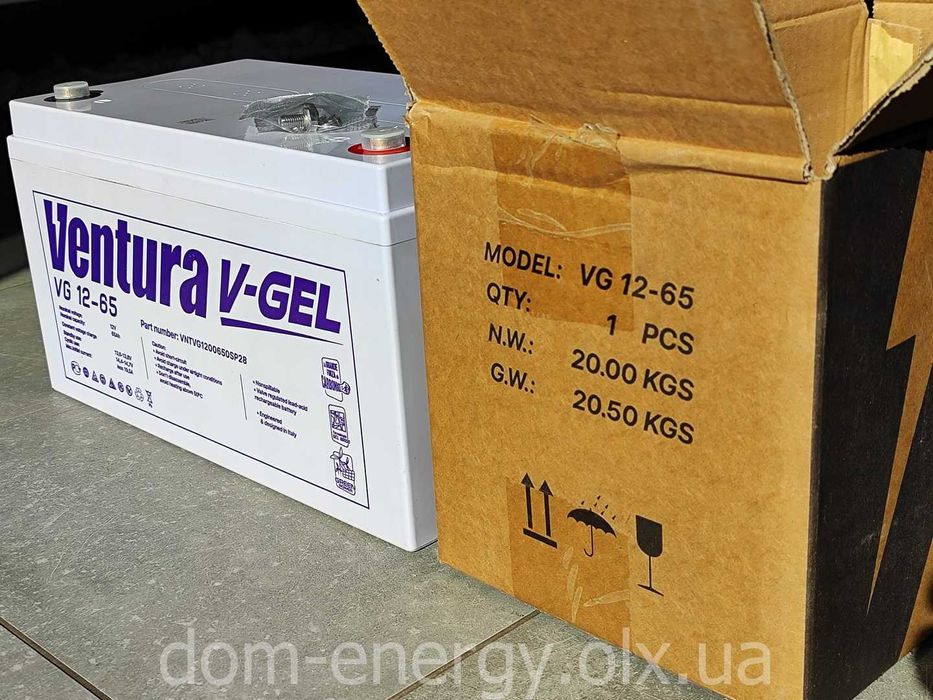 Акумулятор мульти гелевий GPL 12-65 12V В 65Ah Ач АКБ Батарея ИБП ДБЖ