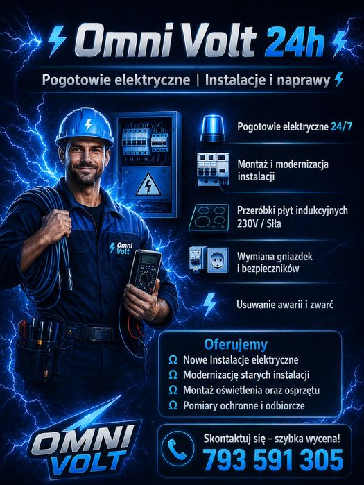 Usługi Elektryczne Choszczno – Pomiary, Montaż, Naprawy,