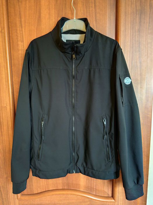 Kurtka wiosenna - młodzieżowa/męska typu bomberka rozmiar 54 czarna.