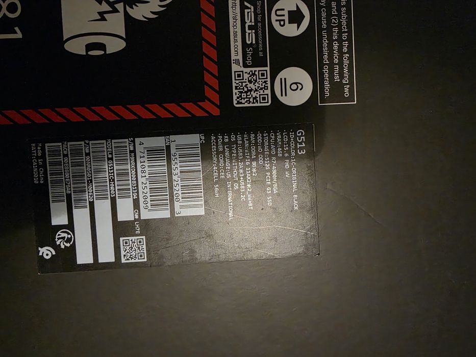 Laptop asus rogsg15