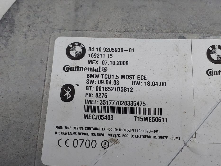 Módulo bluetooth BMW 1 (E87)