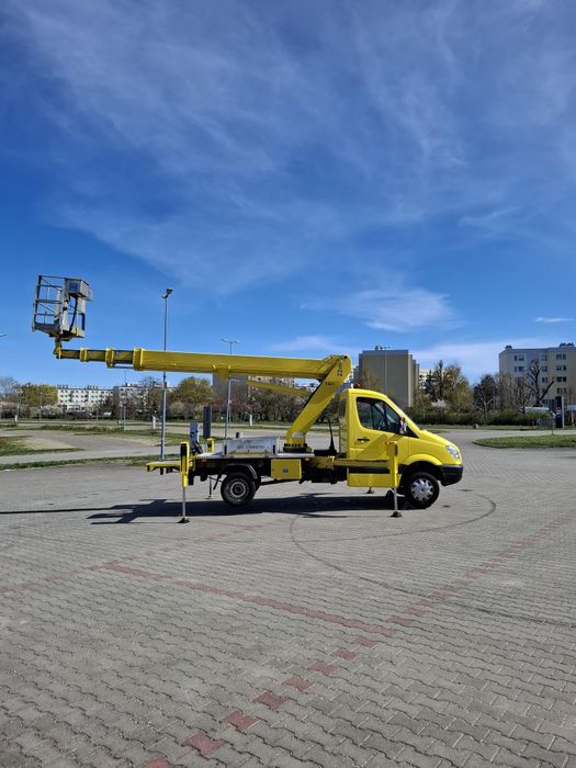 Mercedes Benz Sprinter Ruthmann TB 220 wumag multitel Palfinger