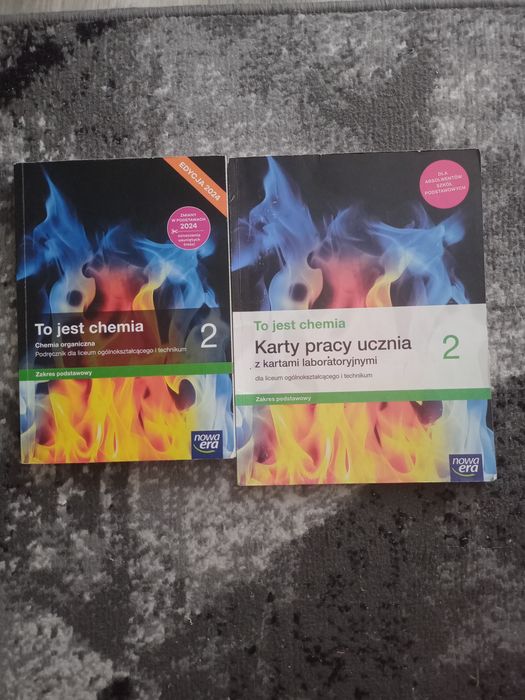 Książki/ podręczniki do 2 klasy liceum - technikum