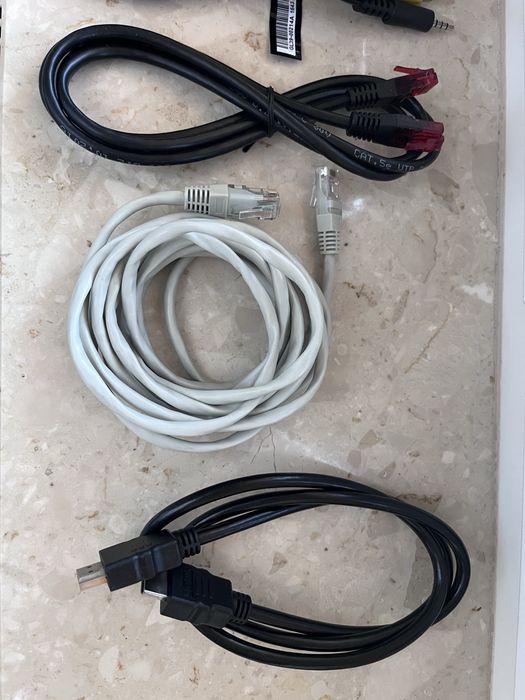 Kable różne rodzaje, HDMI, sieciowy itp