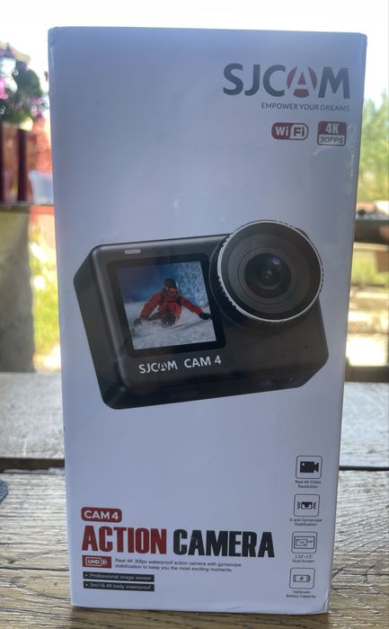 SJCAM CAM4 Action Camera 4K Wi-Fi — нова, повний комплект