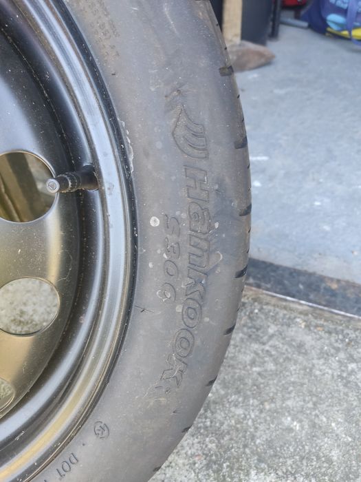 Koło dojazdowe audi