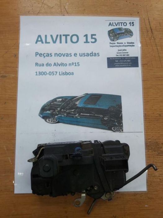 Fechadura frente esquerda Citroen Berlingo Peugeot Partner 2000