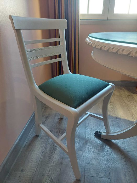 Cadeiras de sala vintage - design clássico e elegante (2 unidades)