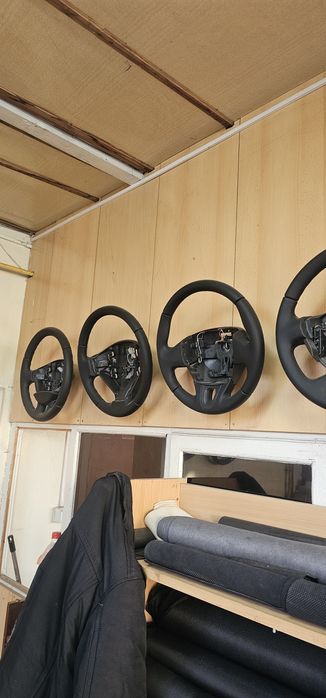 Перетяжка рулей.  Руль на обмен.