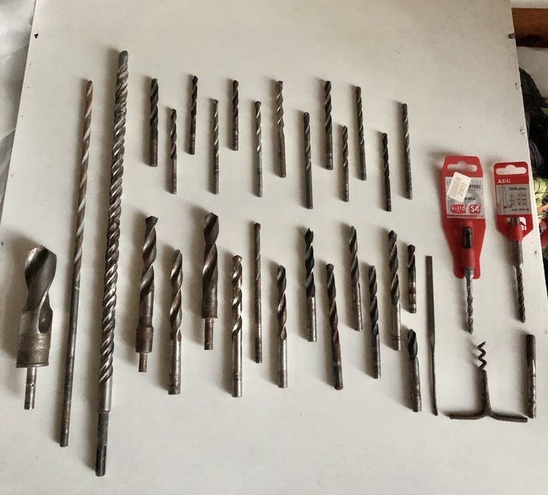 Дрель ручна радянська ссср/ набір свердл/ свёрла