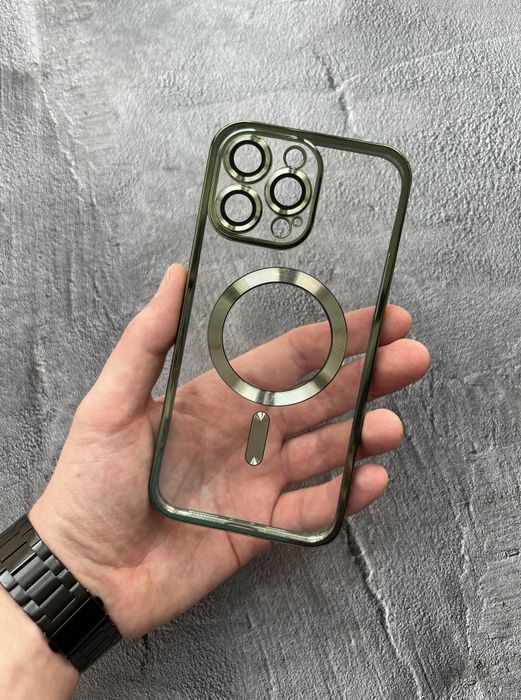 Чехол на Айфон 11 и другие модели, для iphone с Магсейф/Magsafe S. 13