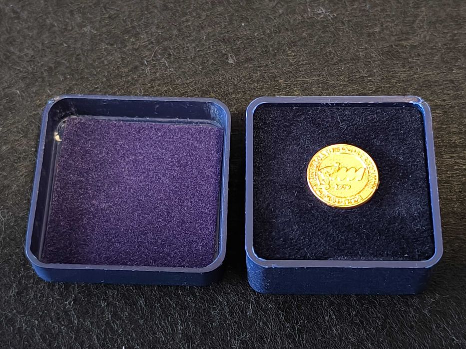 Pin de lapela alusivo ao Sindicato Independente dos Médicos datado de 1979