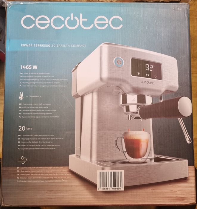 Cecotec Power 20 ekspres do kawy kolbowy