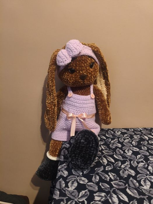 Królik Marysia rękodzieło handmade