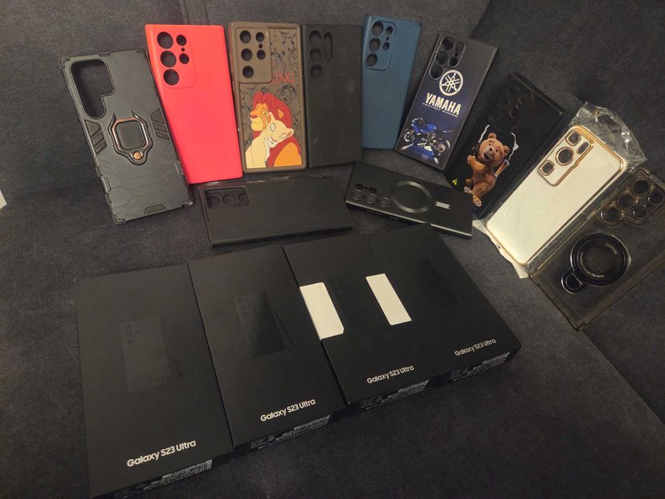 Duzy zestaw smartwatch 6classic telefony Samsung Galaxy S23 ulta 512gb