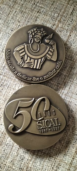 Medalha comemorativa dos 50 anos Sical