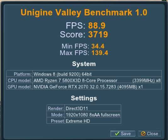 Gigabyte GeForce RTX 2070 GAMING OC 8G GDDR6