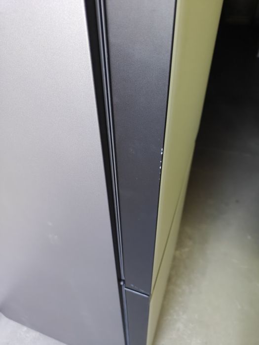 Lodówka Samsung satynowy beż szkło bespoke 203 cm wys. Wifi nowy model zobacz