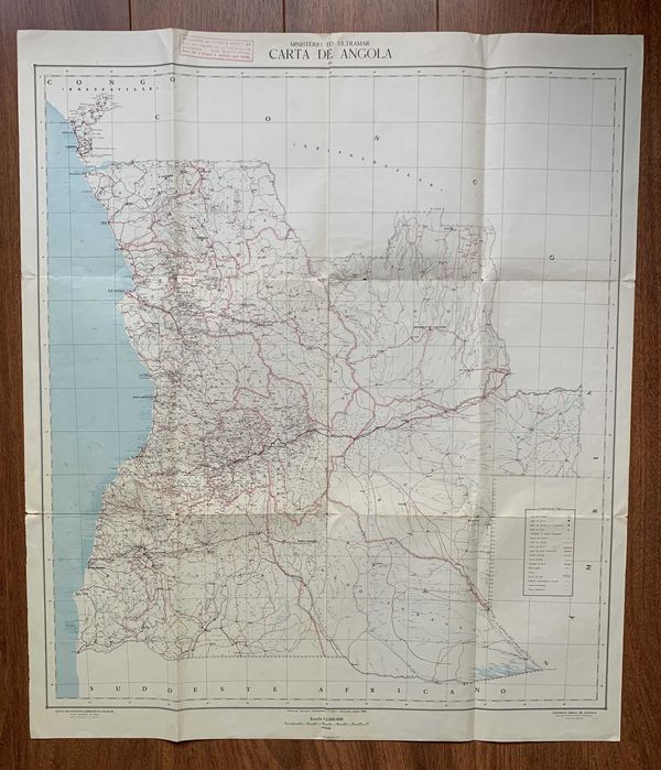 Mapa de Angola - 196564584264695170120