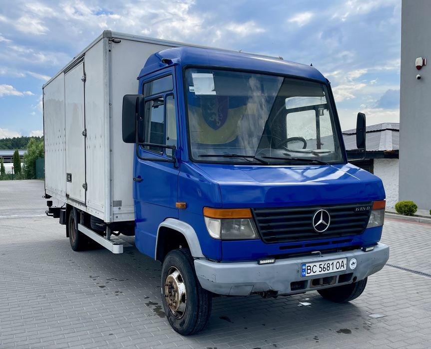 Mercedes-Benz 615 D вантажний фургон будка Львів