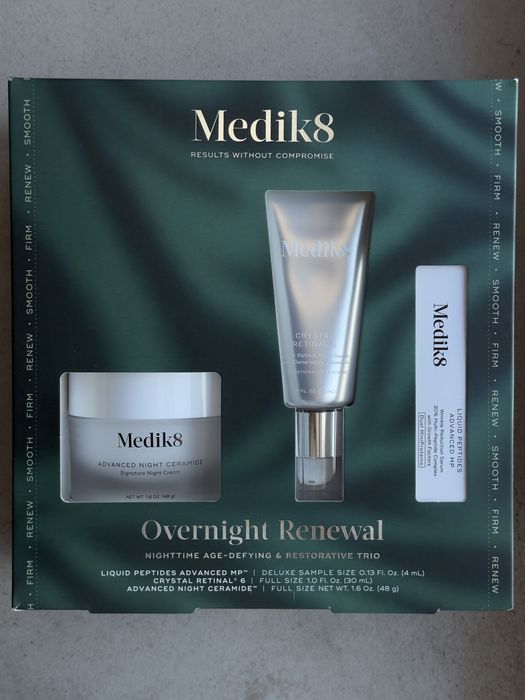 Medik8 travel size семпл гель сиворотка тонік ретиналь